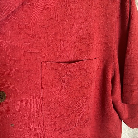 Vacation Style Rayon Blend Button Down Shirt - Picture 3 of 5